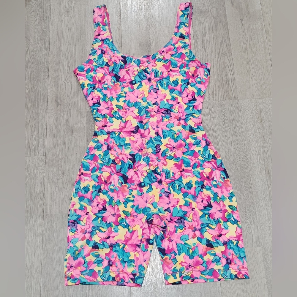 Pilates Floral Bodysuit